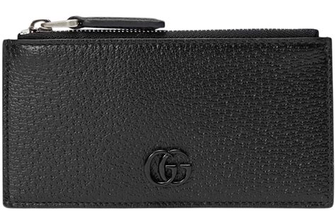 gucci slot zip card case review|Gucci card holder attachment.